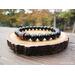 Copper and Black Onyx Elastic Beaded Bracelet by Rock My Zen